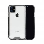 Wholesale iPhone 11 Pro Max (6.5 in) Clear Armor Hybrid Transparent Case (Smoke)